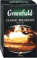 Чай Greenfield Classic Breakfast черный листовой 200 г