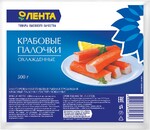 Крабовые палочки охлажденные ЛЕНТА (имитация), 500г Россия, 500 г