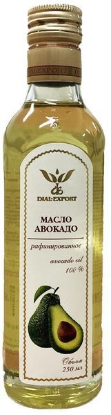 Масло авокадо 0,25л, DIAL-EXPORT