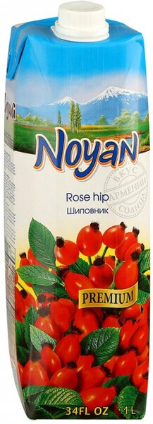 Напиток Noyan шиповника Premium 1л