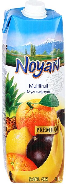 Нектар Noyan мультифруктовый Premium 1л