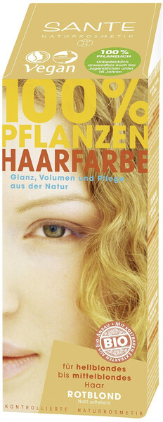 Растительная краска SANTE для волос 
