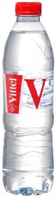 Вода Vittel столовая минеральная негазированная 0,5л