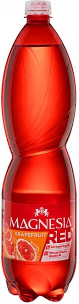 Вода Magnesia-Red минеральная газированная Грейпфрут 1,5л ПЭТ