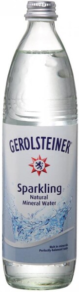 Вода Gerolsteiner Шпрудель Спарклинг Минеральная газированная, 0,75л