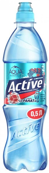 Напиток негазированный Aqua Minerale Active Гранат 0.5 л