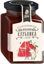 Клубника Медовый Дом Ферма дроблёная с сахаром 290 г