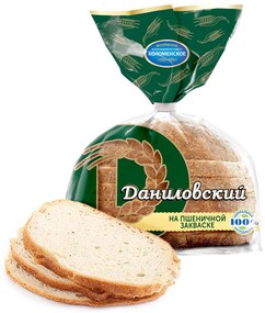 Хлеб Даниловский на пшеничной закваске пшенично-ржаной нарезанный 275 г