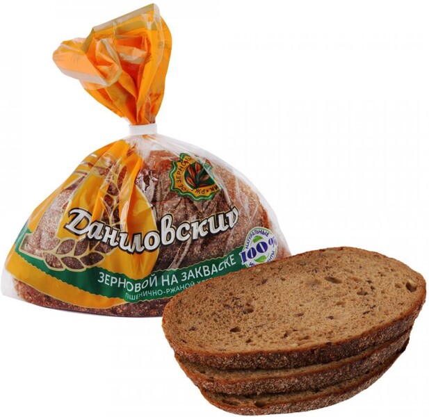 Хлеб «Даниловский» нарезной зерновой, 300 г