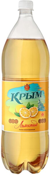 Напиток Крым Лимонад безалкогольный сильногазированный 2л