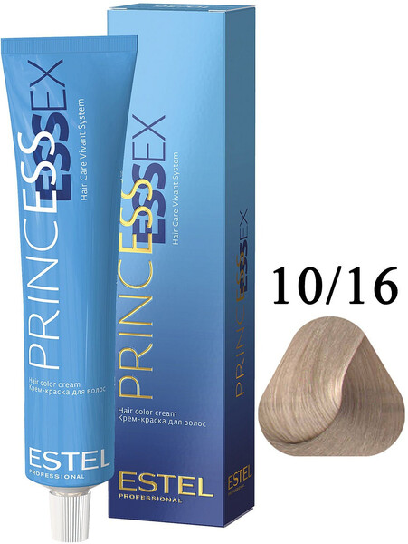 Крем-краска 10/16 PRINCESS ESSEX светлый блондин пепельно-фиолетовый/полярный лед, 60 мл