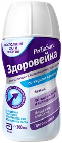 Питание PediaSure Здоровейка с ванилью с 1-10 лет 200 мл