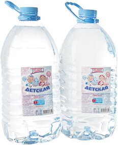 Вода Стэлмас детская природная питьевая артезианская негазированная 5л