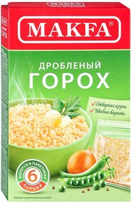 Горох Makfa дробленый, 5п*80г (400г)