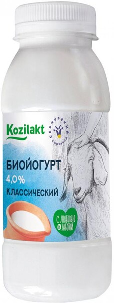 Биойогурт Сернурский сырзавод Kozilakt из козьего молока 3.0-4.5% 230 г