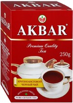 Чай Akbar Premium черный крупнолистовой 250 г