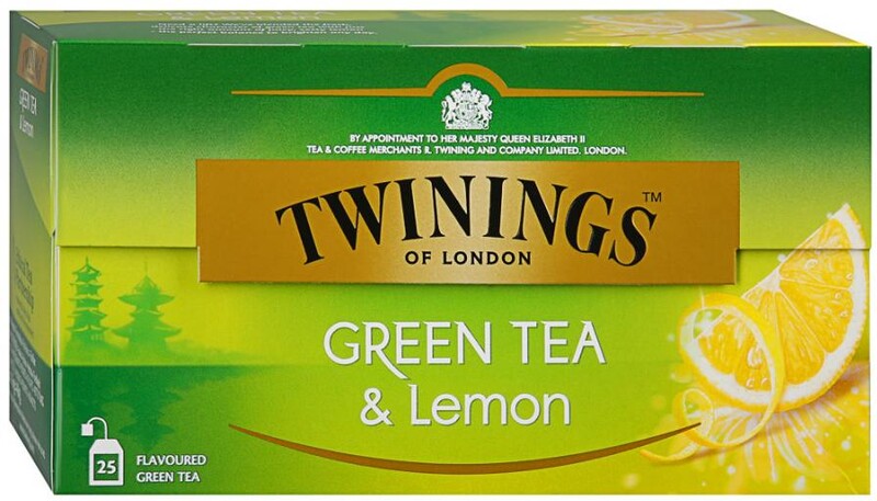 Чай Twinings Green Tea and Lemon зеленый 25 пакетиков по 1.6 г