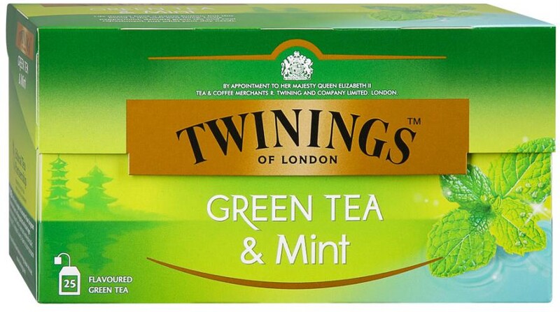Чай Twinings Green Tea Mint зеленый 25 пакетиков по 1.5 г