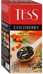 Чай Tess Goldberry черный 25 пакетиков по 1.5 г