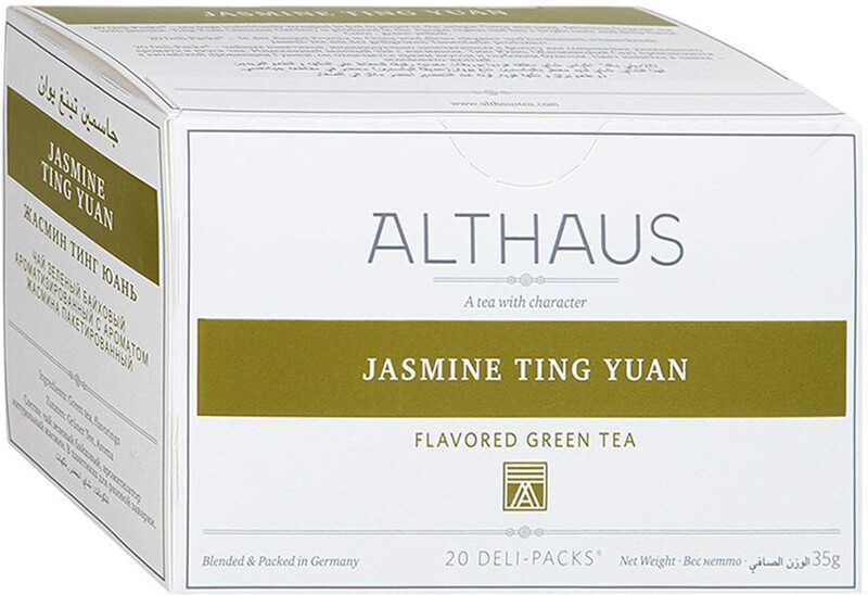 Чай Althaus Jasminе Ting Yuan зеленый 20 пакетиков по 1.75 г