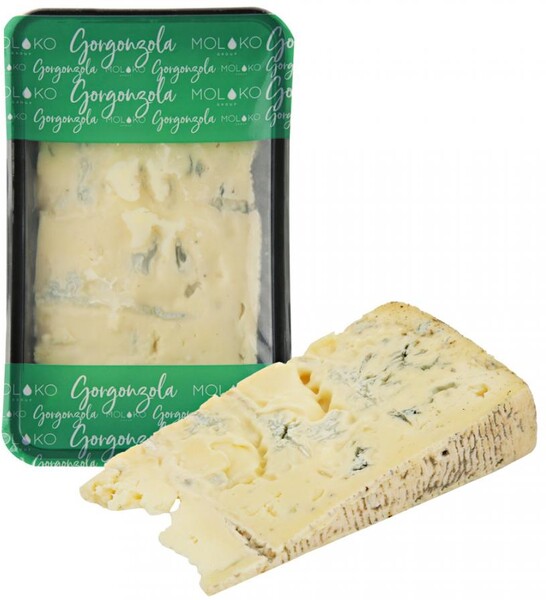 Сыр Moloko Group Горгонзола Дольче мягкий с голубой плесенью 55% 200г