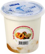 Йогурт ЦарКа с наполнитем персик-маракуйя 3.5% 400 г