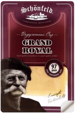 Сыр полутвердый Schonfeld Grand Royal нарезка 45% 125 г