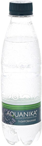 Вода Акваника высшей категории газированная 0,25л