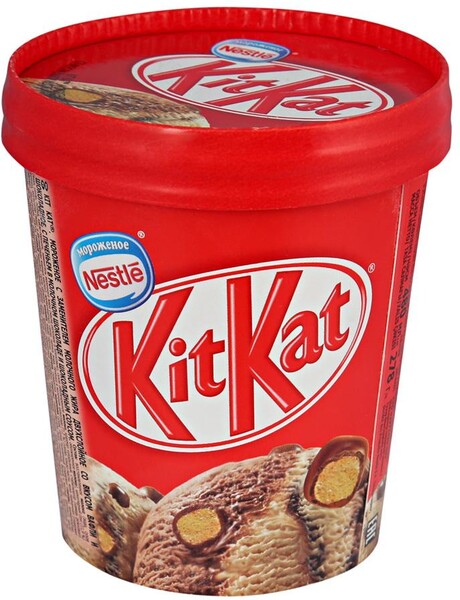 Мороженое Nestle Kit Kat Шоколадное с печеньем 278 г