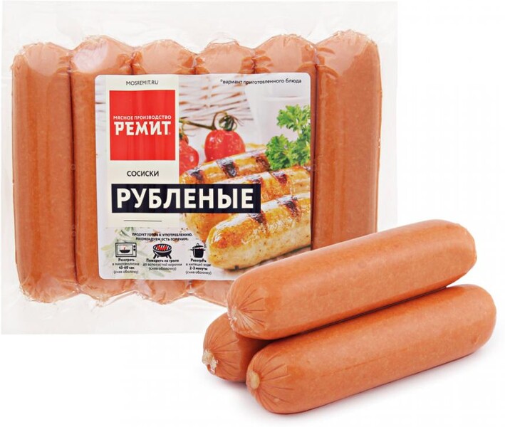 Сосиски Ремит Рубленые 420 г