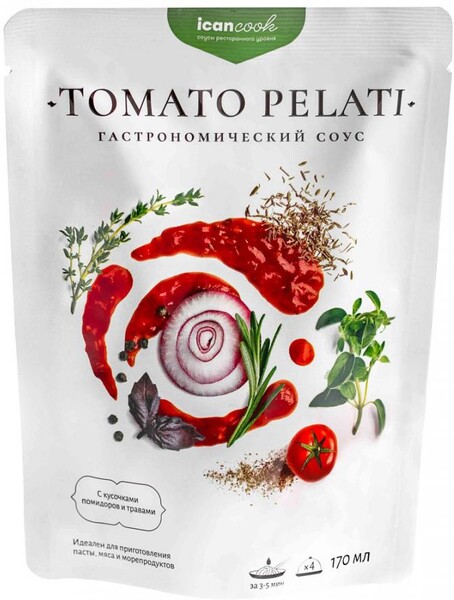 Соус Icancook Tomato Pelati Premium 170г