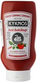 Кетчуп Kyknos томатный острый 580г