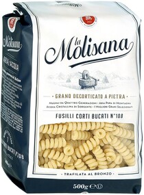 Макаронные изделия La Molisana Fusilli Corti Bucati Пружинки №108, 500г