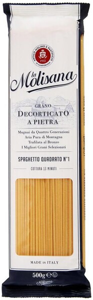 Макароны LA MOLISANA Spaghetto Quadrato №1 Спагетти квадратные, 500г Италия, 500 г