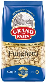 Изделия макаронные Grand Di Pasta Funghetti 0,5кг