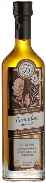 Масло Благодарное Рапсовое 100мл