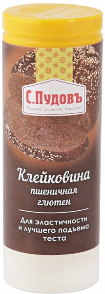 Клейковина С.Пудовъ пшеничная глютен, 60г