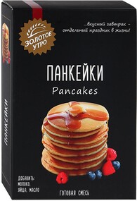 Смесь мучная Золотое утро Панкейки 0,3кг