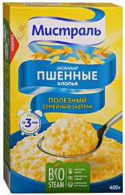 Хлопья Мистраль Пшенные 400г