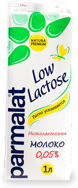 Молоко Parmalat безлактозное ультрапастеризованное 0.05% 1 л