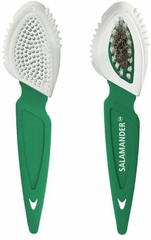 Щетка для обуви Salamander тройная, для замши