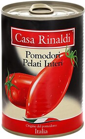 Помидоры Casa Rinaldi очищенные в томатном соке 400 г