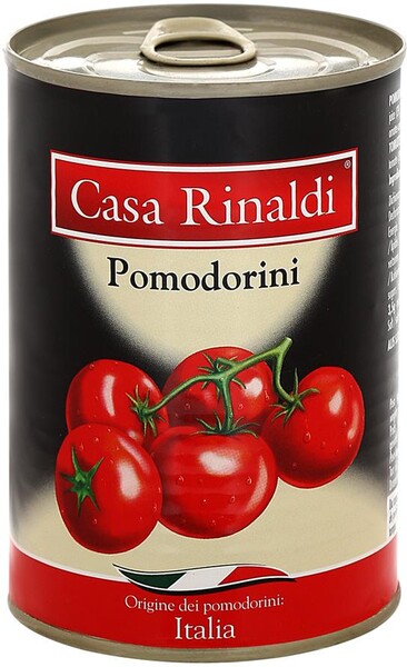 Помидорчики Casa Rinaldi в томатном соке, 400г