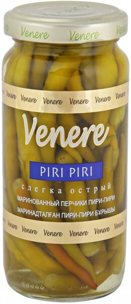 Перчики Venere маринованные Пири-Пири 0,25л