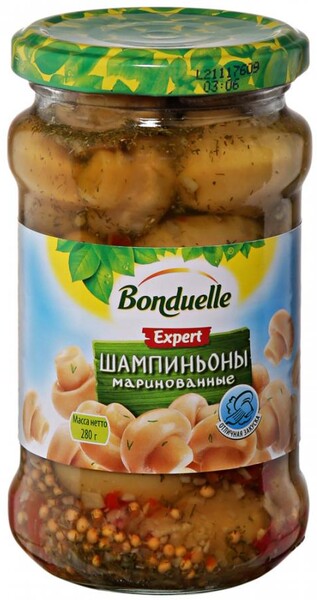 Шампиньоны Bonduelle маринованные 280 г