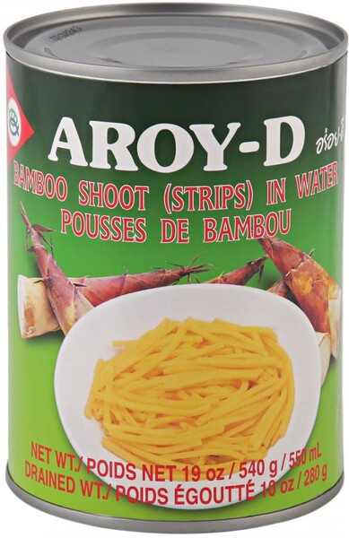Ростки Aroy-D бамбука полосками 540 г