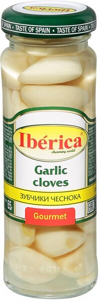 Чеснок Iberica зубчики консервированный 106 г