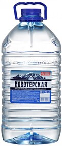 Вода Новотерская питьевая негазированная 5л