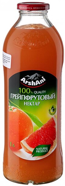 Нектар Artshani Грейпфрутовый с фруктозой 1л