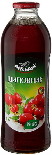 Нектар Artshani Шиповник с фруктозой 1л